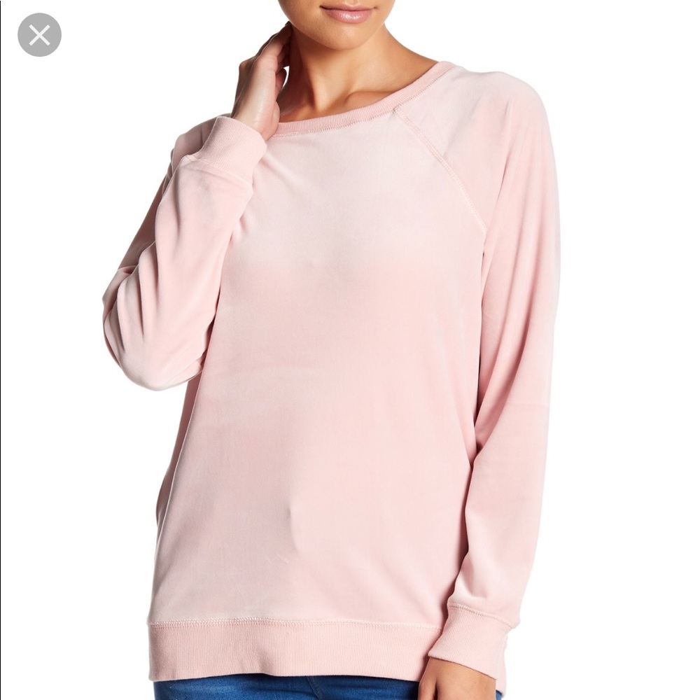 NWOT Cable & gauge velour sweater